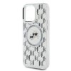 Karl Lagerfeld KLHMP15LHMCKMHT iPhone 15 Pro  6.1 przezroczysty/transparent IML Monogram Karl&Choupette Head MagSafe